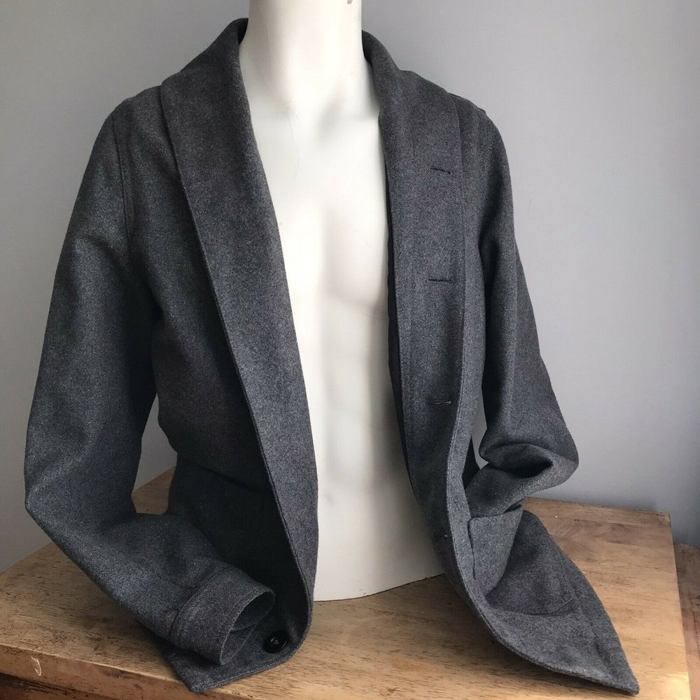 earnest sewn company wool coat italy unisex